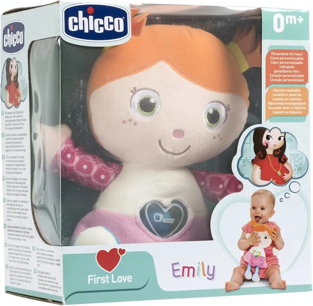 Chicco Knuffel - Groen/Oranje/Rozewit - afbeelding 2 van 4