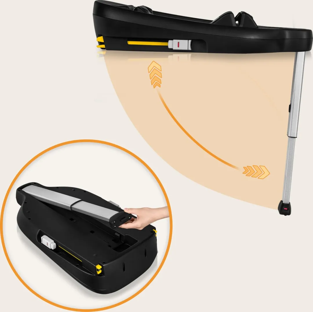 Lionelo Lemmy i-Size Base Autostoelbasis - Zwart