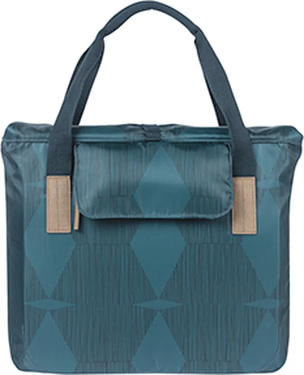 Basil Elegance Fietsshopper Estate Blue - 20L