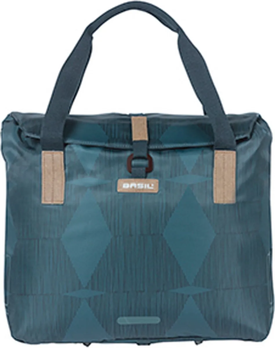 Basil Elegance Fietsshopper Estate Blue - 20L