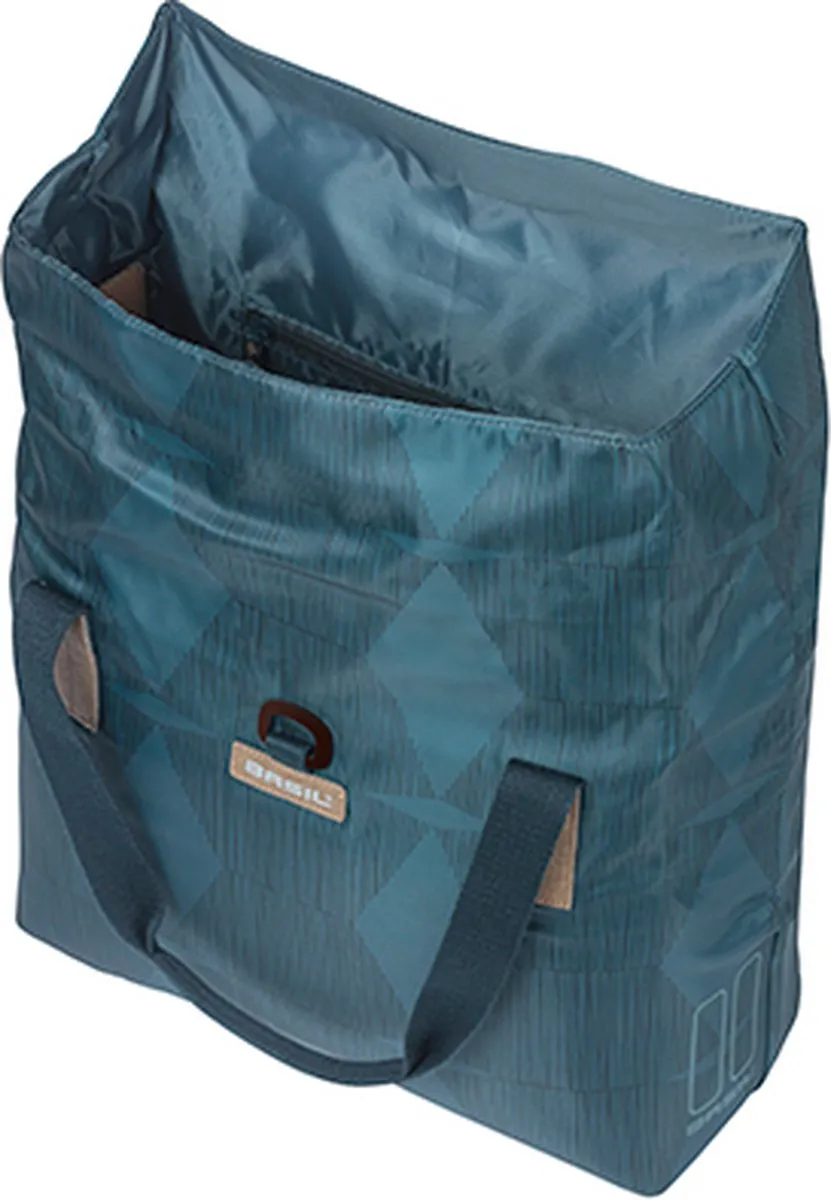 Basil Elegance Fietsshopper Estate Blue - 20L