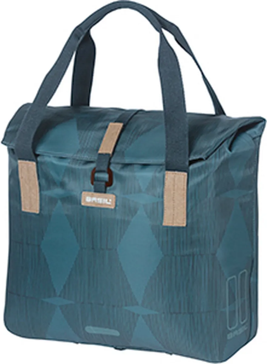 Basil Elegance Fietsshopper Estate Blue - 20L