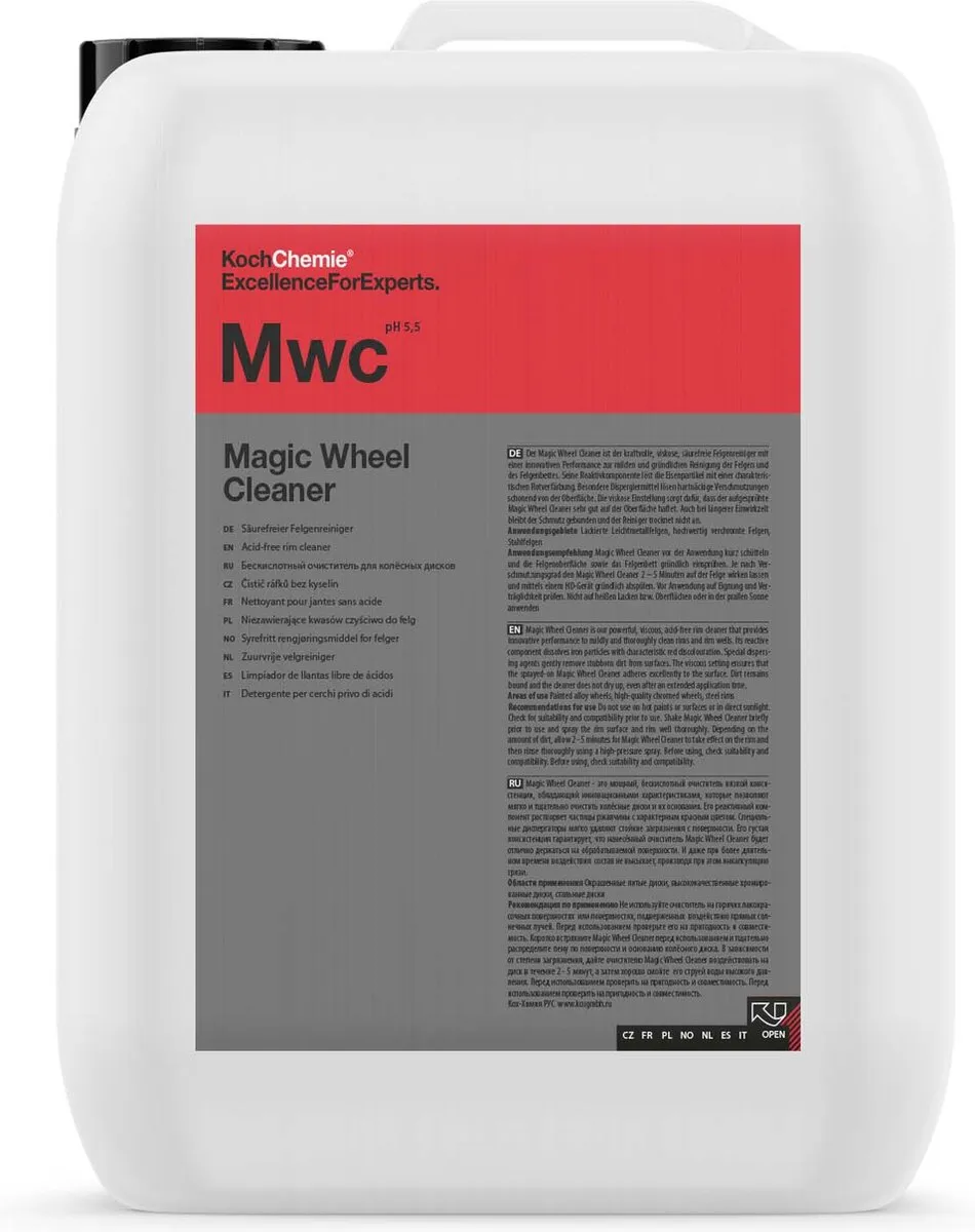 Koch Chemie Magic Wheel Cleaner 10 liter - Velgenreiniger