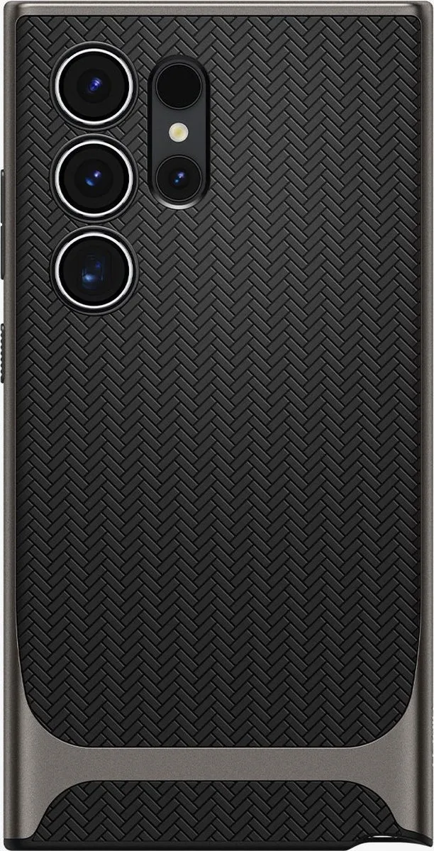 Spigen Neo Hybrid Hoesje Samsung Galaxy S24 Ultra - Grijs