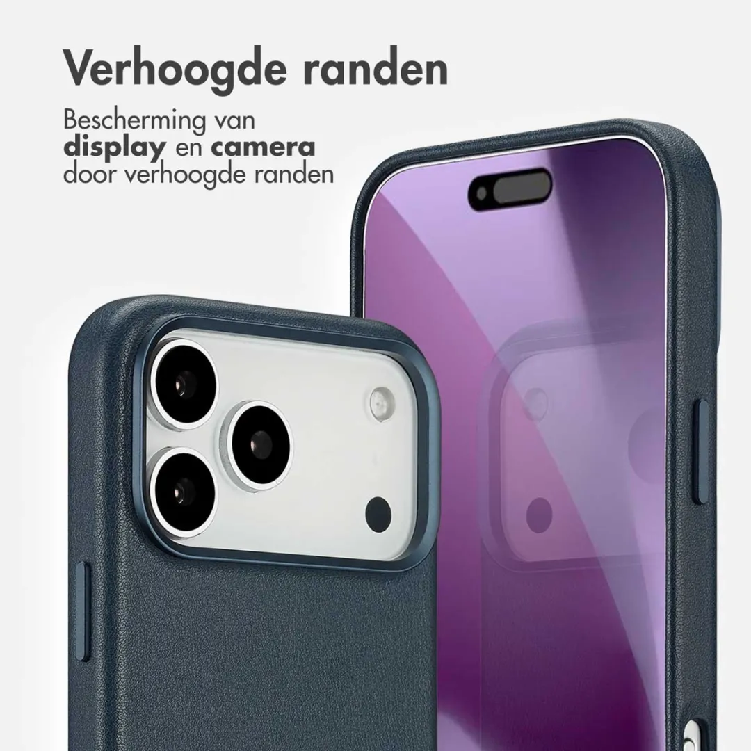 Accezz Hoesje iPhone 17 Pro Max Nightfall Blue - 2 Pasjes