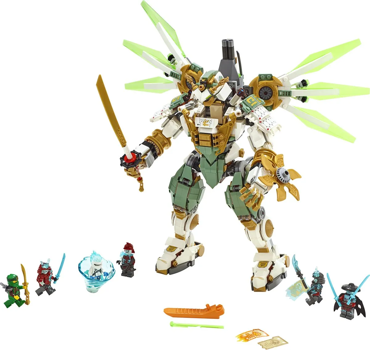 LEGO Ninjago Titanium Mecha van Lloyd 70676 - 876 Stukken