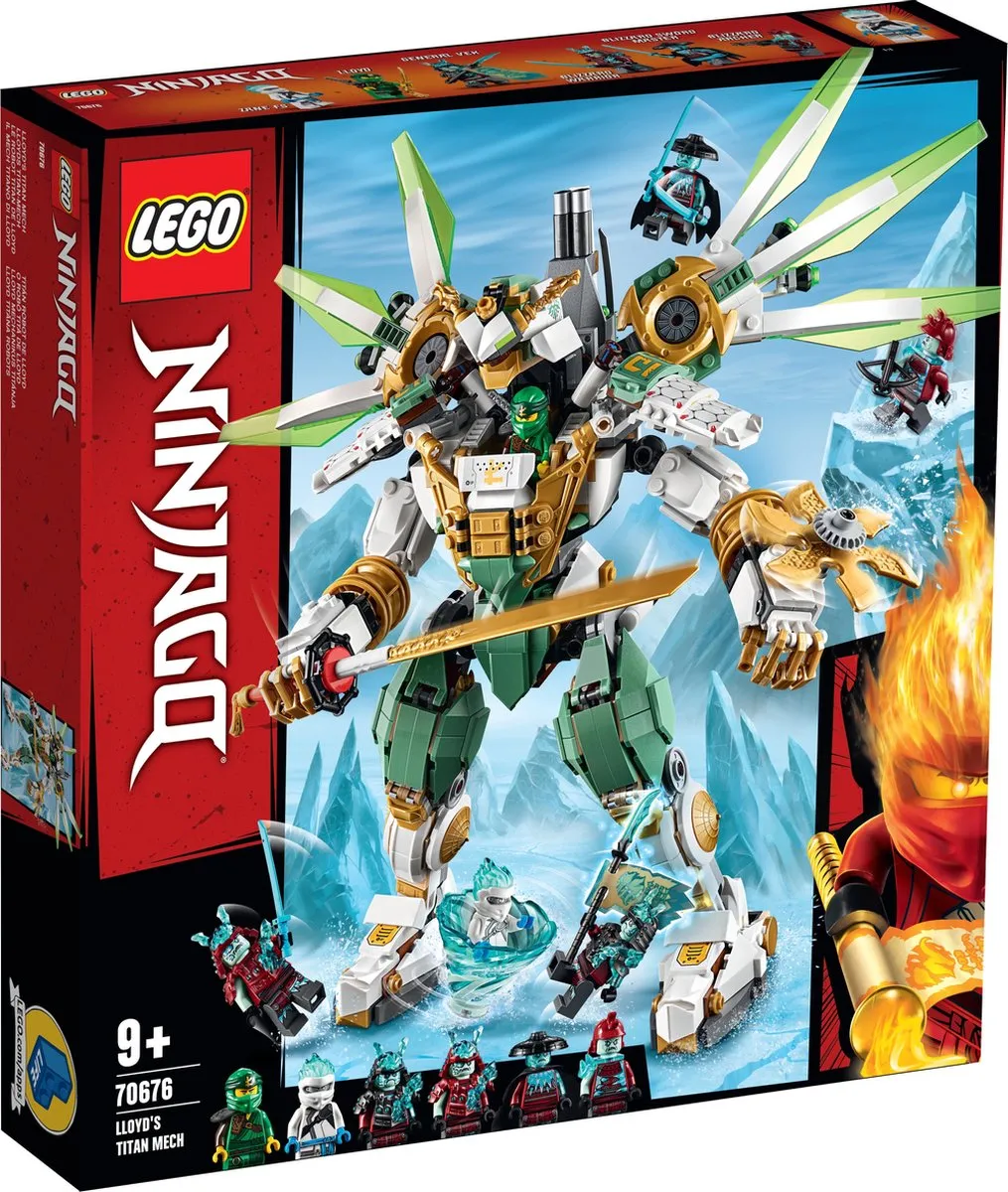 LEGO Ninjago Titanium Mecha van Lloyd 70676