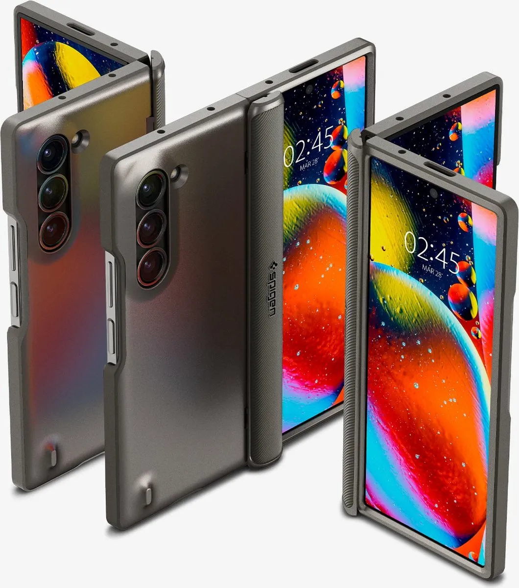 Spigen Slim Armor Pro ACS07821 Hoes - Samsung Galaxy Z Fold 6 - Grijs - afbeelding 6 van 6