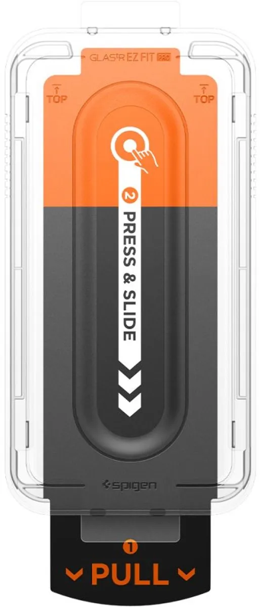 Spigen Glass.Tr Ez Fit Pro Glasbeschermer - Universeel - afbeelding 6 van 6