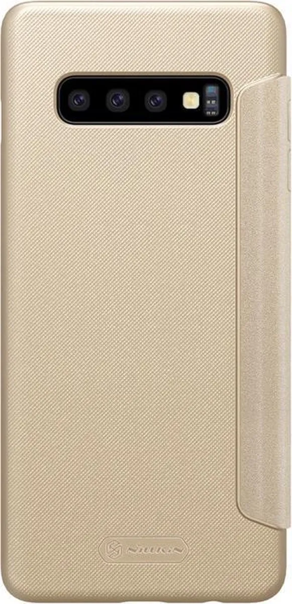 Nillkin New Sparkle Book Case Samsung Galaxy S10 - Goud