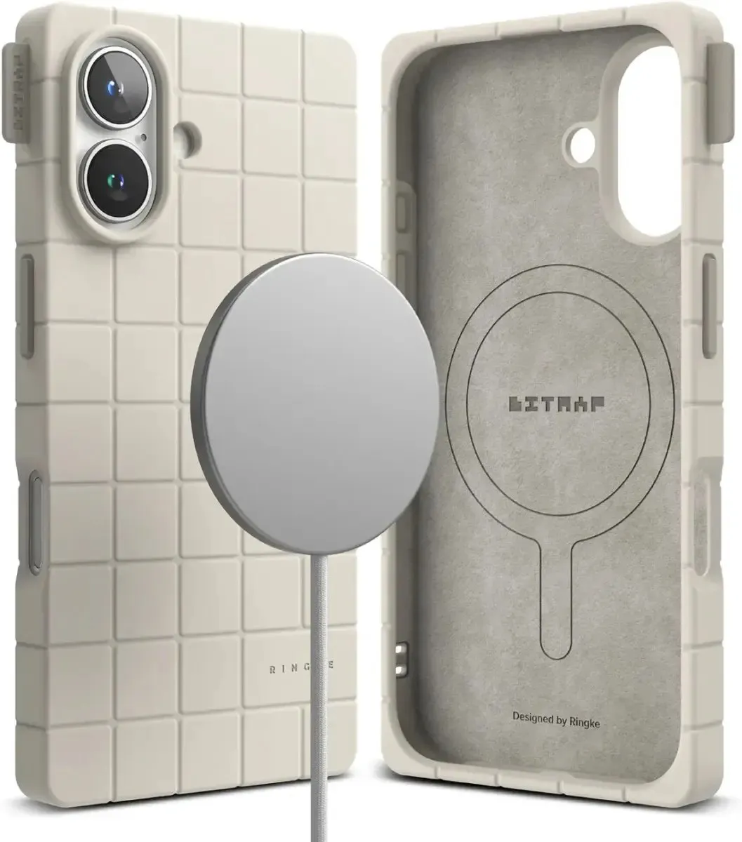 Ringke Bitmap Silicone Hoesje iPhone 16