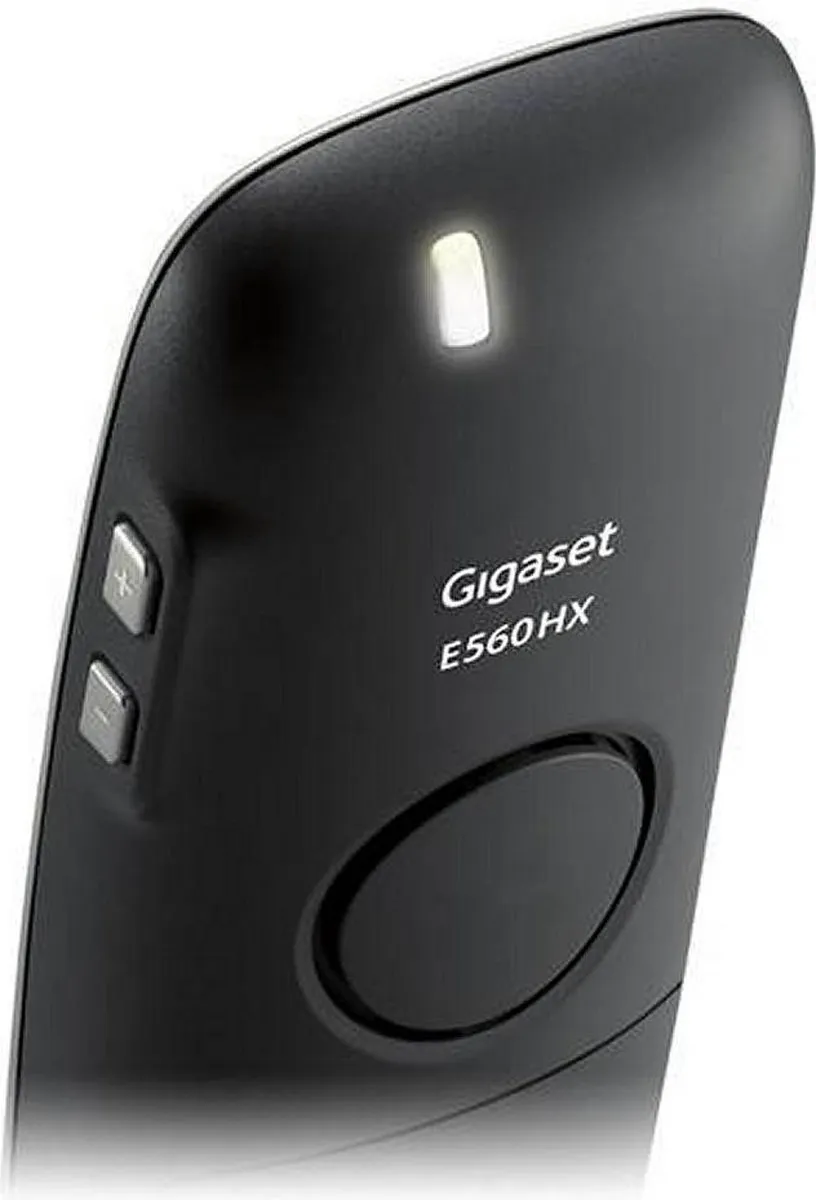 Gigaset E560HX DECT Telefoon - 1 Handset - Zwart