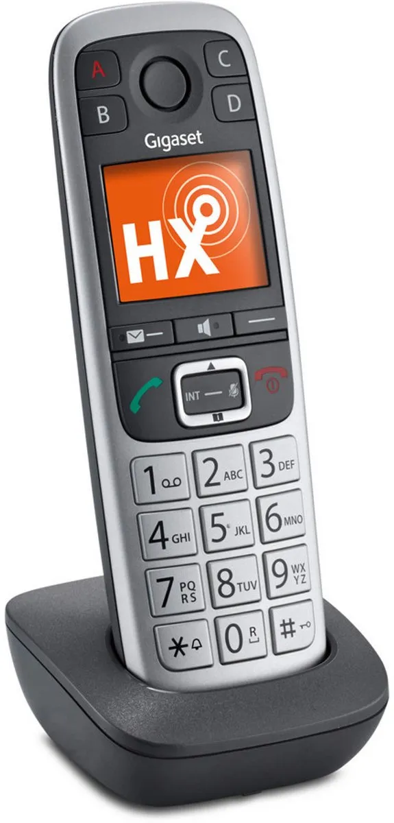 Gigaset E560HX DECT Telefoon - 1 Handset - Zwart