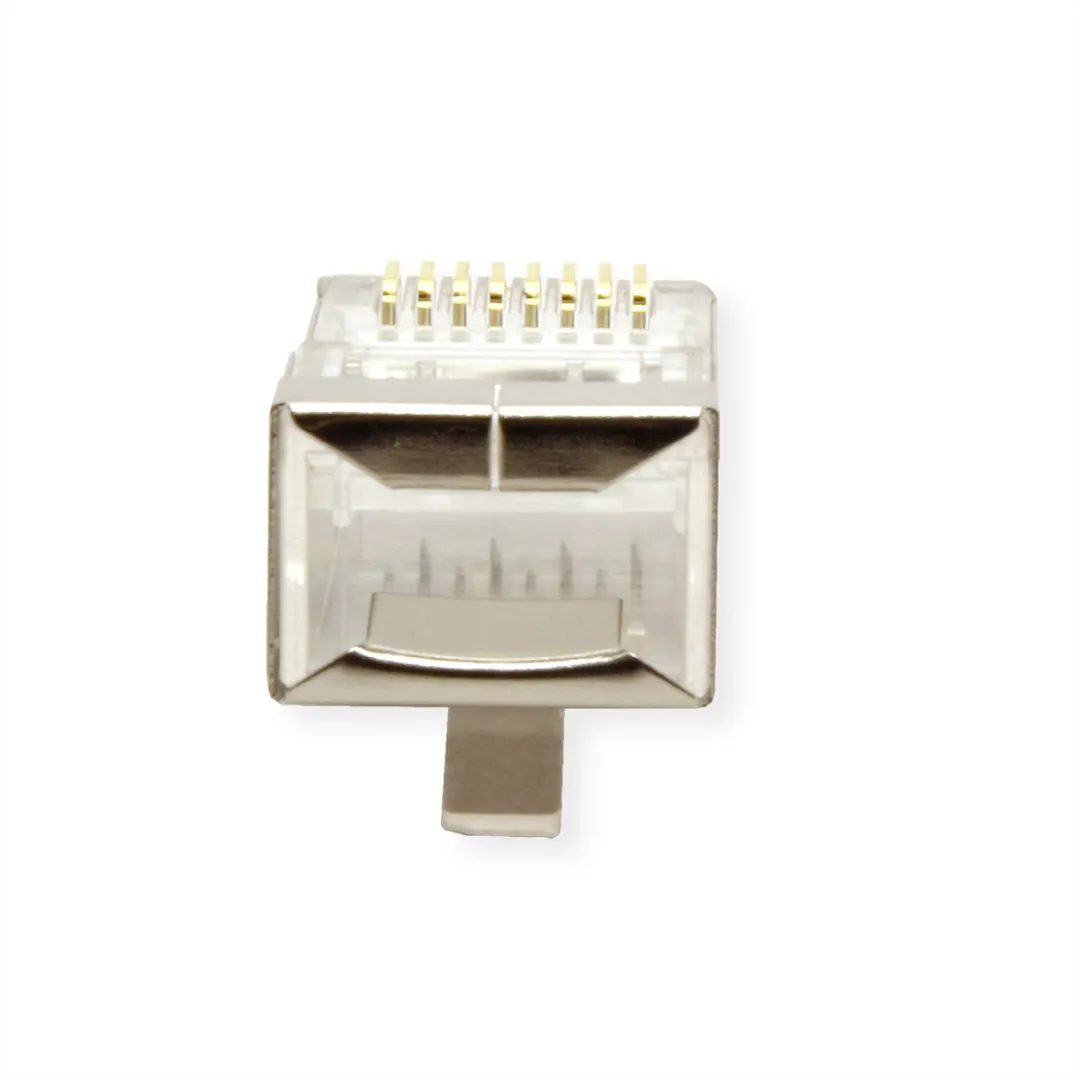 Value Cat. 6/6A STP RJ-45 Connector - 100 Stuks - Transparant - afbeelding 6 van 6