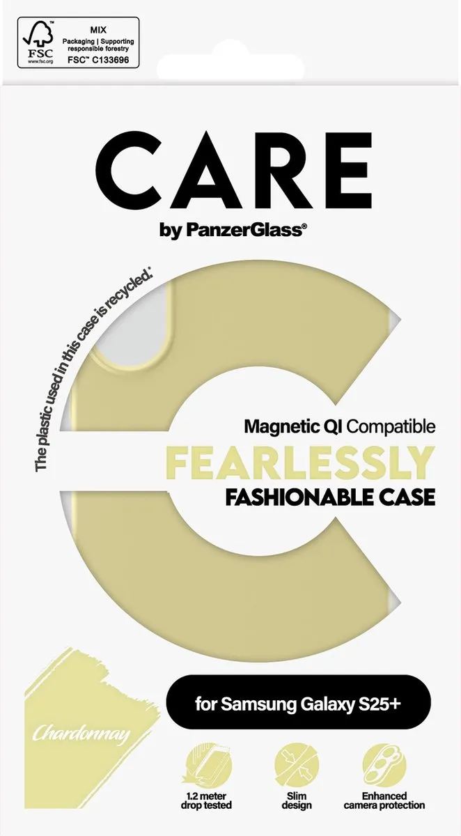 PanzerGlass Qi-Hoesje 5715685016547 - Transparent