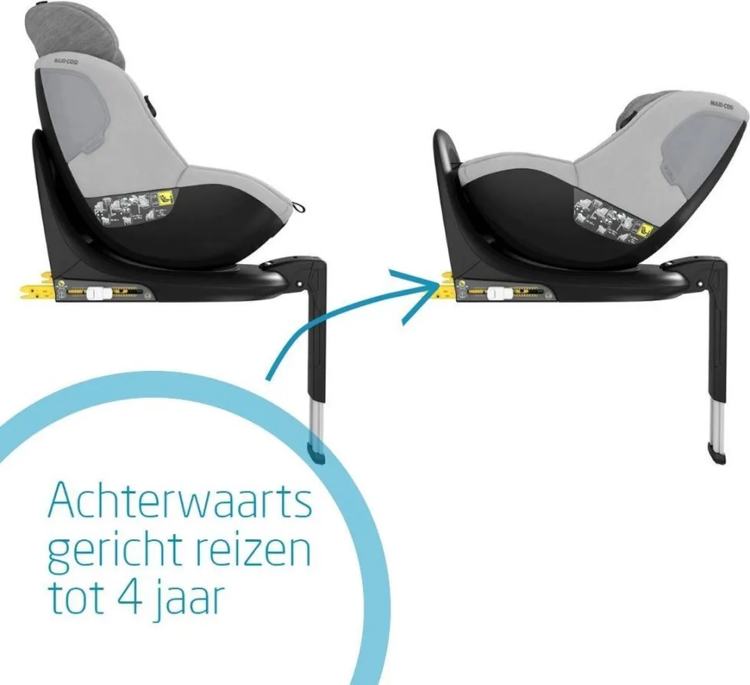 Maxi-Cosi Mica i-Size Autostoeltje 360° draaibaar - Authentic Grey