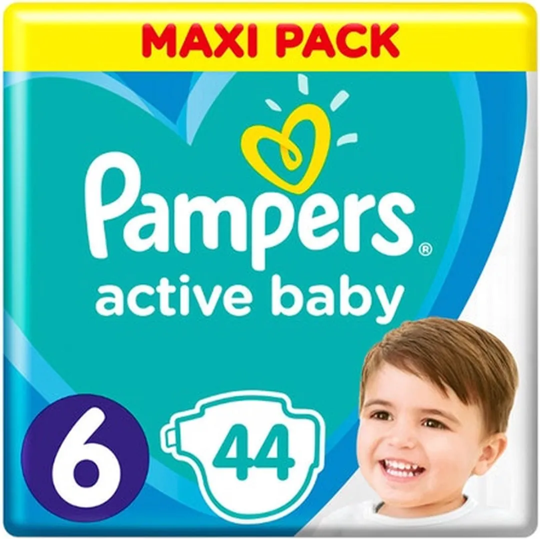 Pampers Active Baby Maat 6 Luiers - 44 Stuks