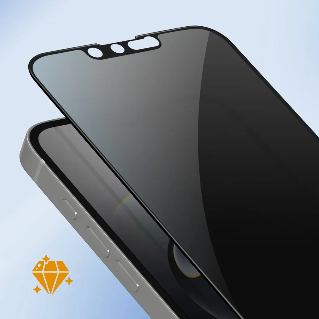 PanzerGlass Ultra-Wide Fit Privacy iPhone 13 Screenprotector - 1 Stuk
