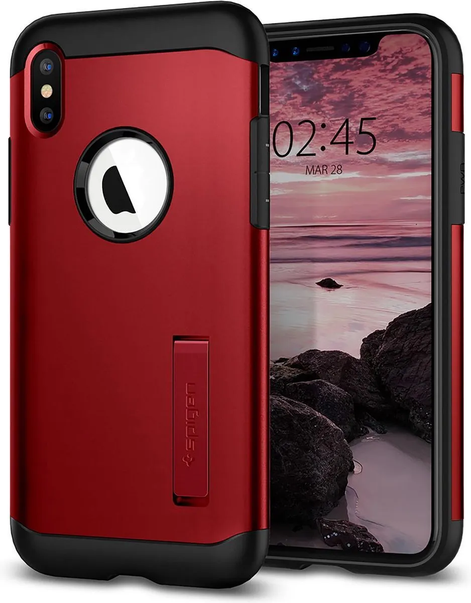 Spigen Slim Armor iPhone Xs Max Hoesje