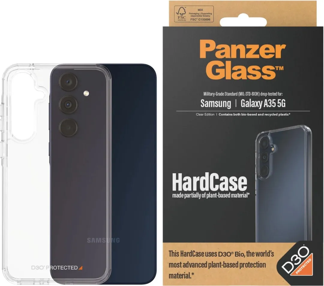 PanzerGlass Samsung Galaxy A35 5G HardCase 0469 - Transparant - afbeelding 6 van 6