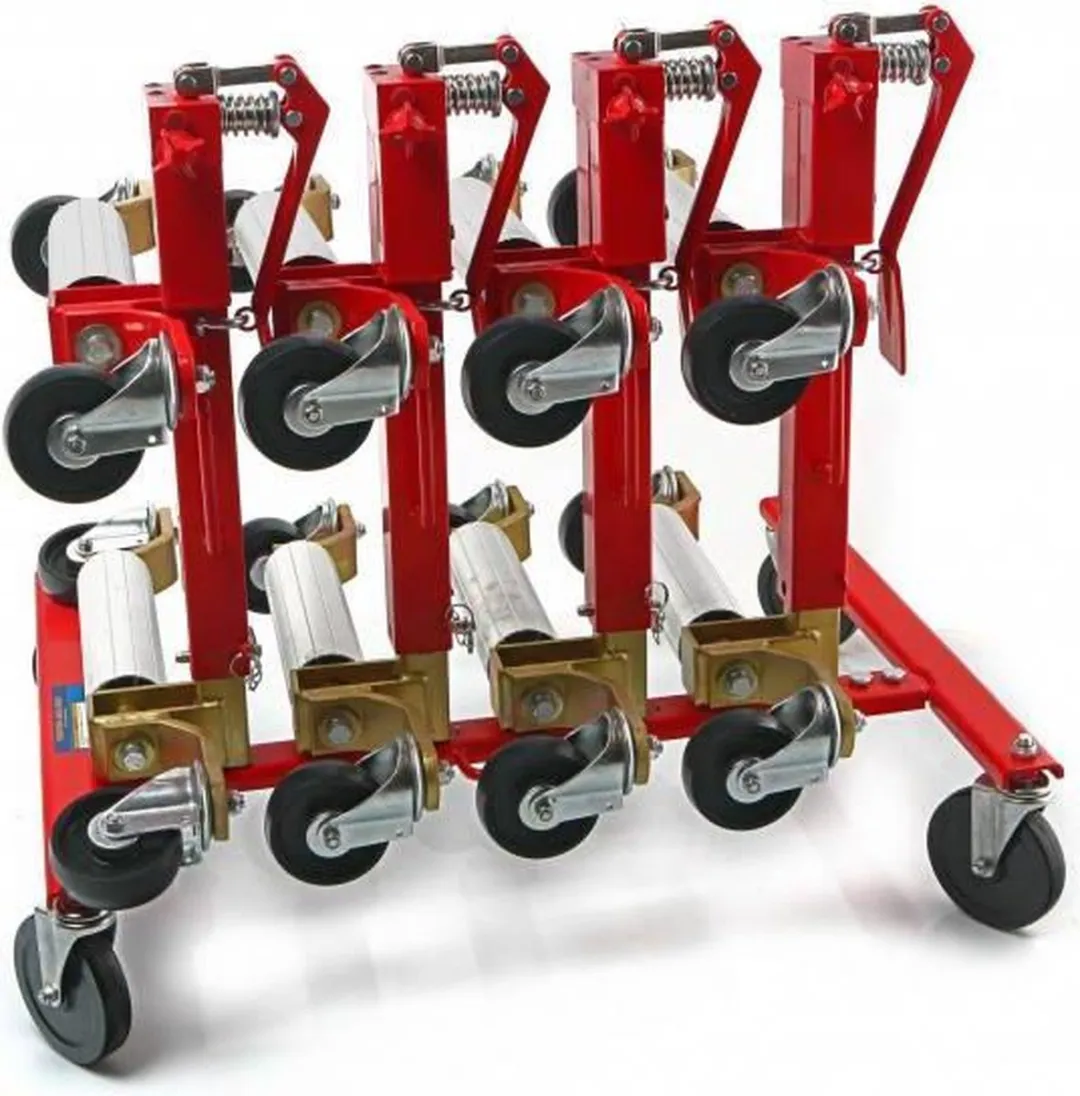 HBM Opbergrek Hydraulische Automover - Rood
