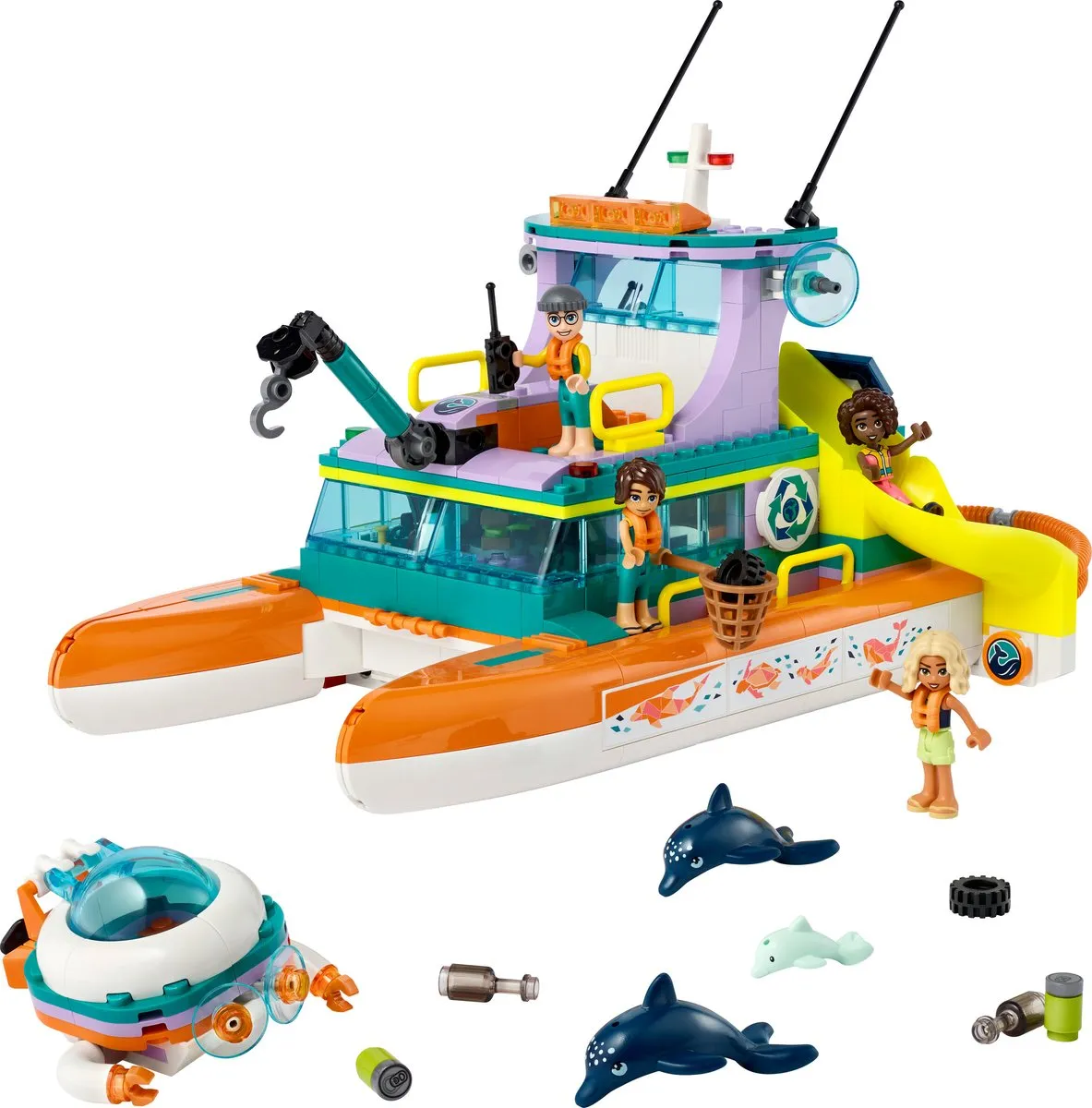 LEGO Friends Reddingsboot 41734 - Multicolor - afbeelding 6 van 6