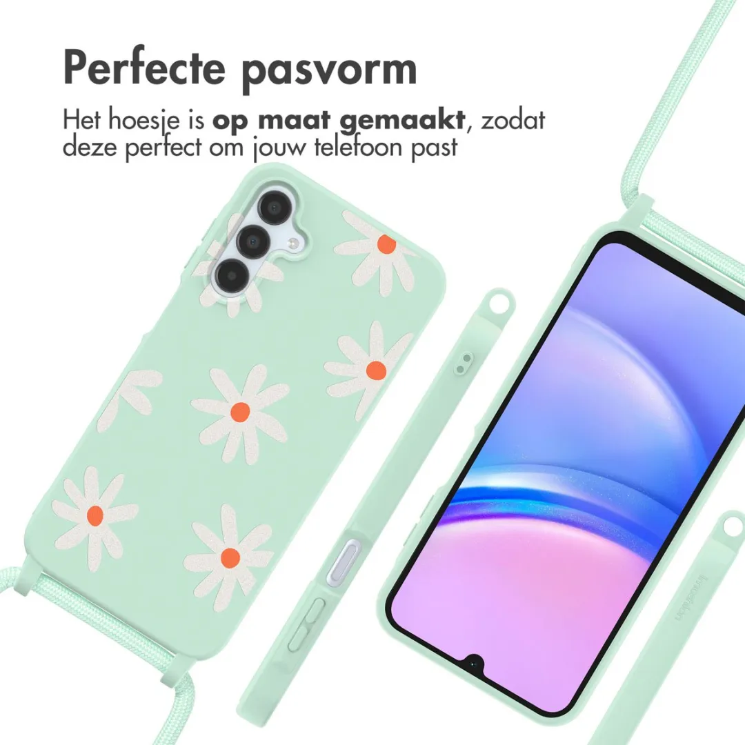 Imoshion Hoesje Samsung Galaxy A15 - Green Flower Distance