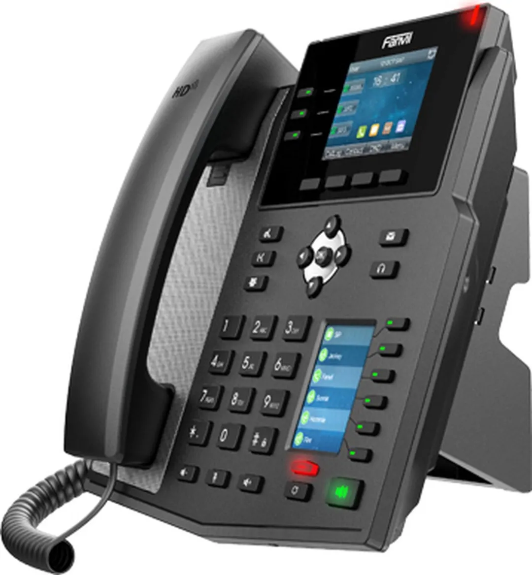 Fanvil X4U V2 VoIP-Telefoon - 2.8" LCD - Zwart - afbeelding 3 van 6