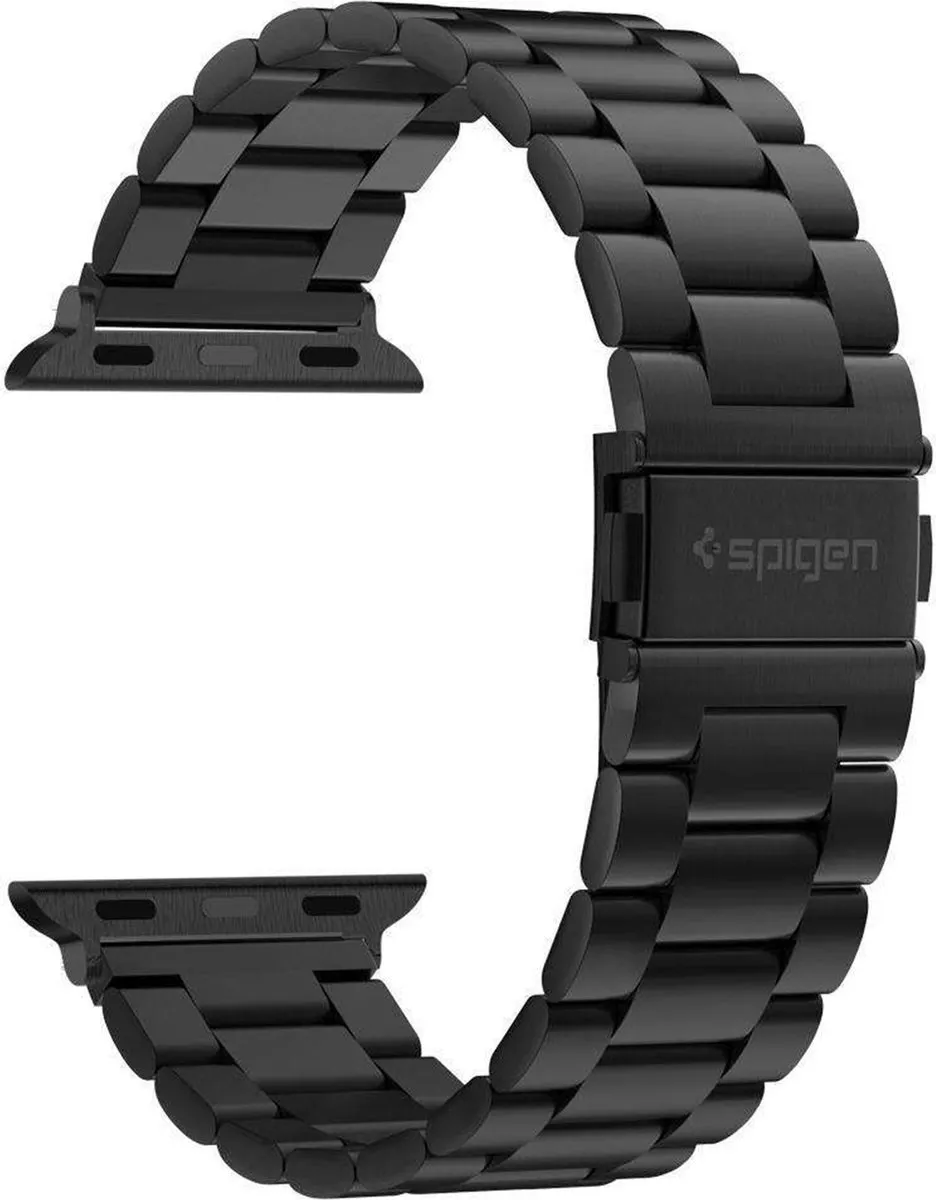 Spigen Modern Fit Armband Apple Watch - One Size - Zwart