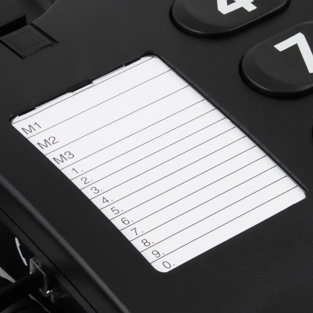 Doro PhoneEasy 311C Vaste Telefoon - Zwart