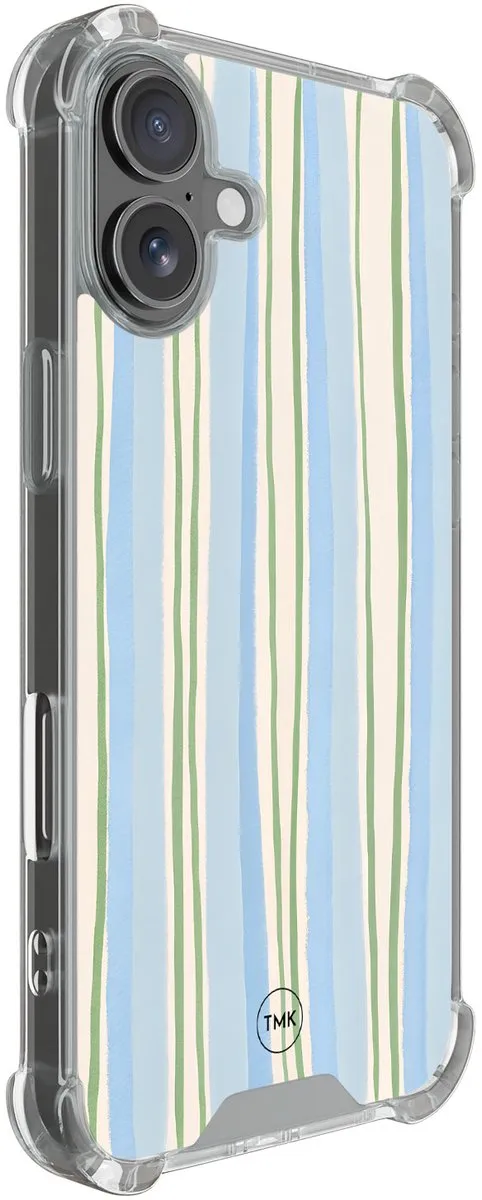 Casevibes iPhone 17 Shockproof Hoesje - Blauw - A/i17/S/029