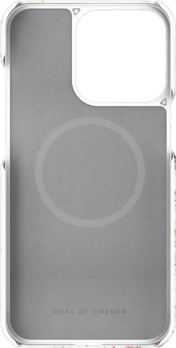 iDeal of Sweden iPhone 13 Pro MagSafe Hoesje - Carrara Gold - afbeelding 2 van 6