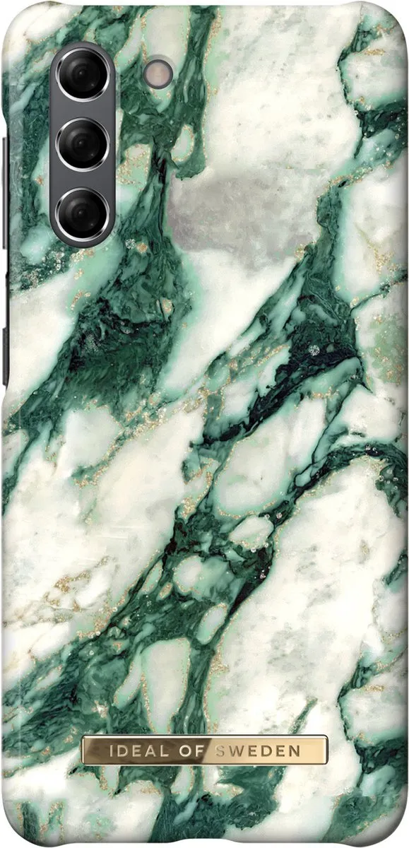 iDeal of Sweden Galaxy S21 Hoesje Calacatta Emerald Marble