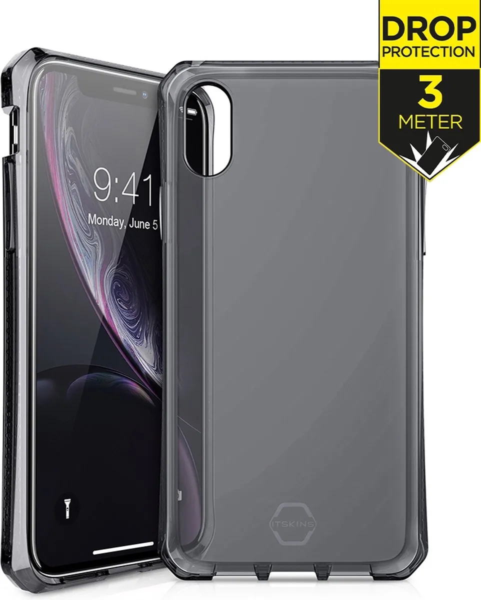 Itskins iPhone XR Telefoonhoesje AP61-SPECM-BLCK - Zwart - afbeelding 2 van 6