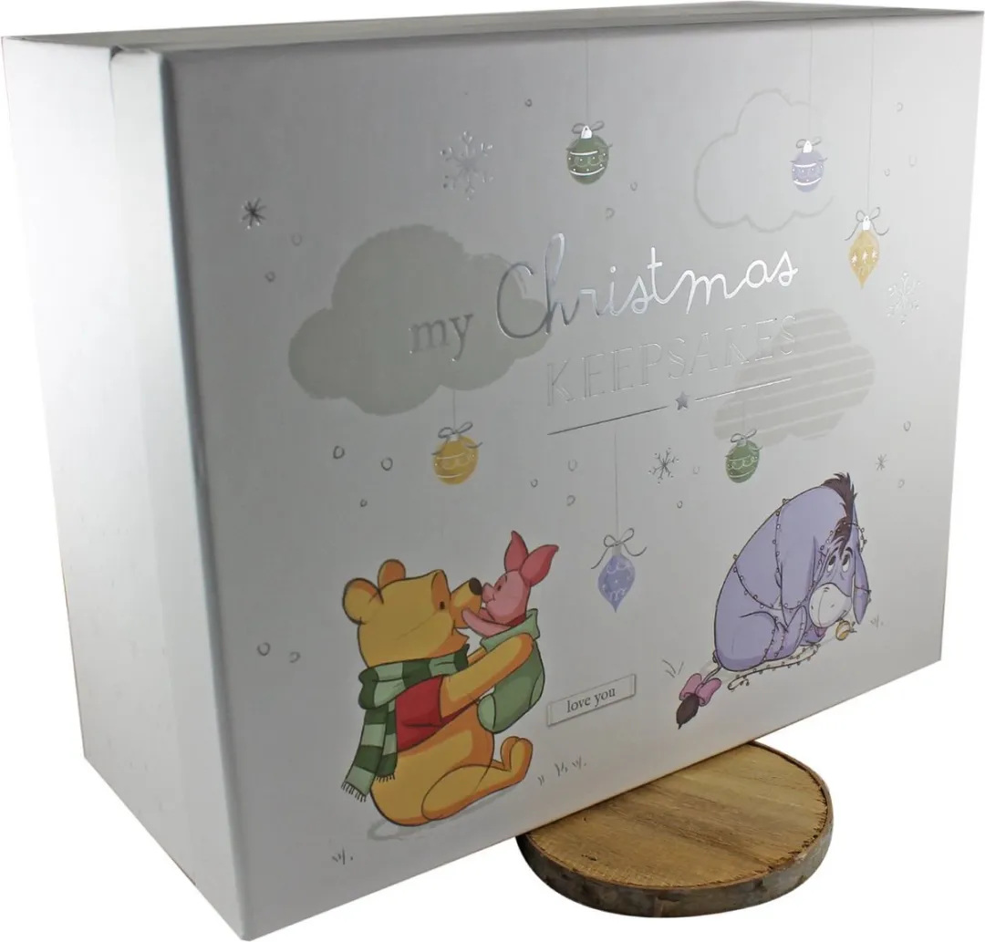 Disney Winnie de Pooh Kerstbox - Wit