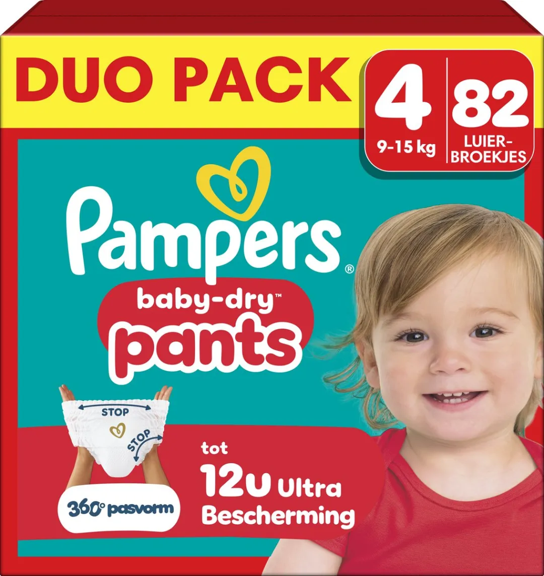Pampers Baby-Dry Pants Maat 4