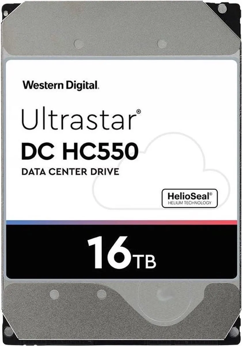 Western Digital Ultrastar DC HC550 16TB 7200 RPM SAS - 3.5"