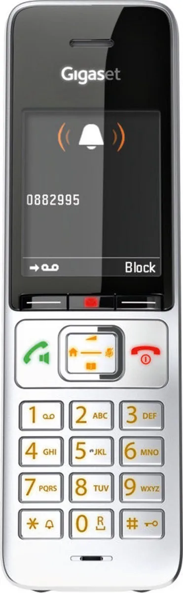 Gigaset COMFORT 500A duo Telefoon - 2 Handsets - Zwart/Zilver