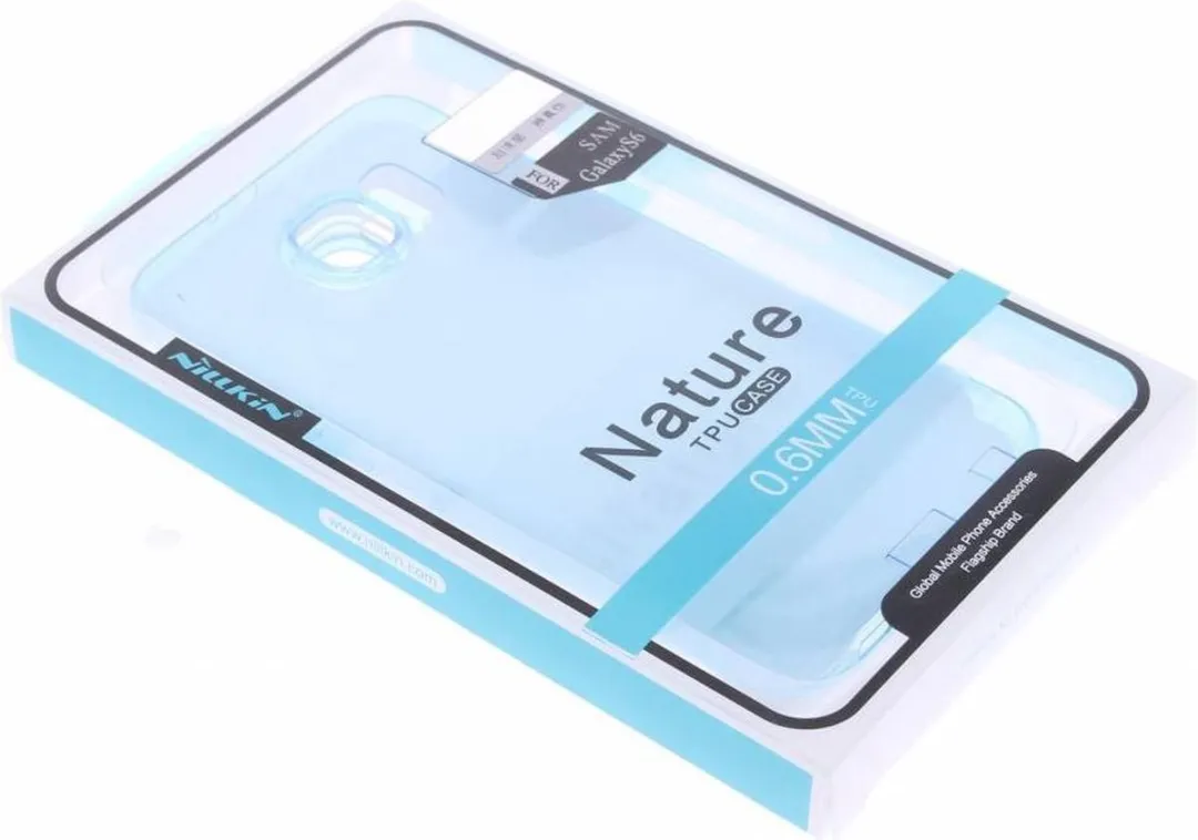 Nillkin Nature TPU Hoesje - Samsung Galaxy S6 - Blauw - afbeelding 4 van 4
