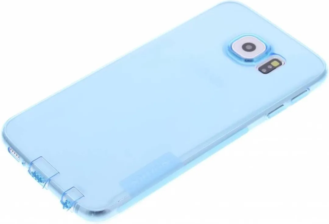 Nillkin Nature TPU Hoesje - Samsung Galaxy S6 - Blauw - afbeelding 2 van 4