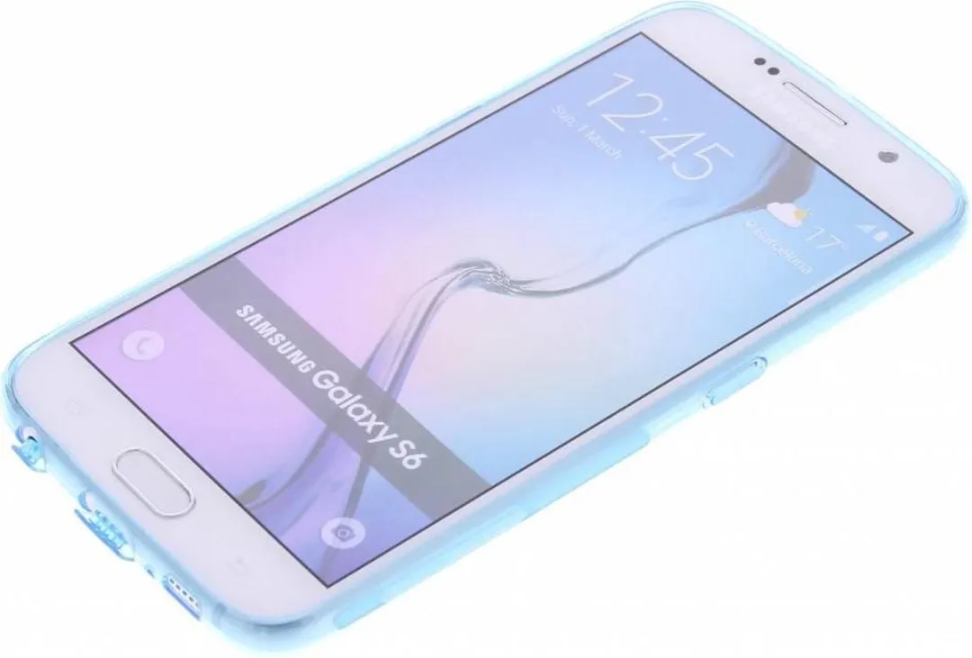Nillkin Nature TPU Hoesje - Samsung Galaxy S6 - Blauw - afbeelding 3 van 4