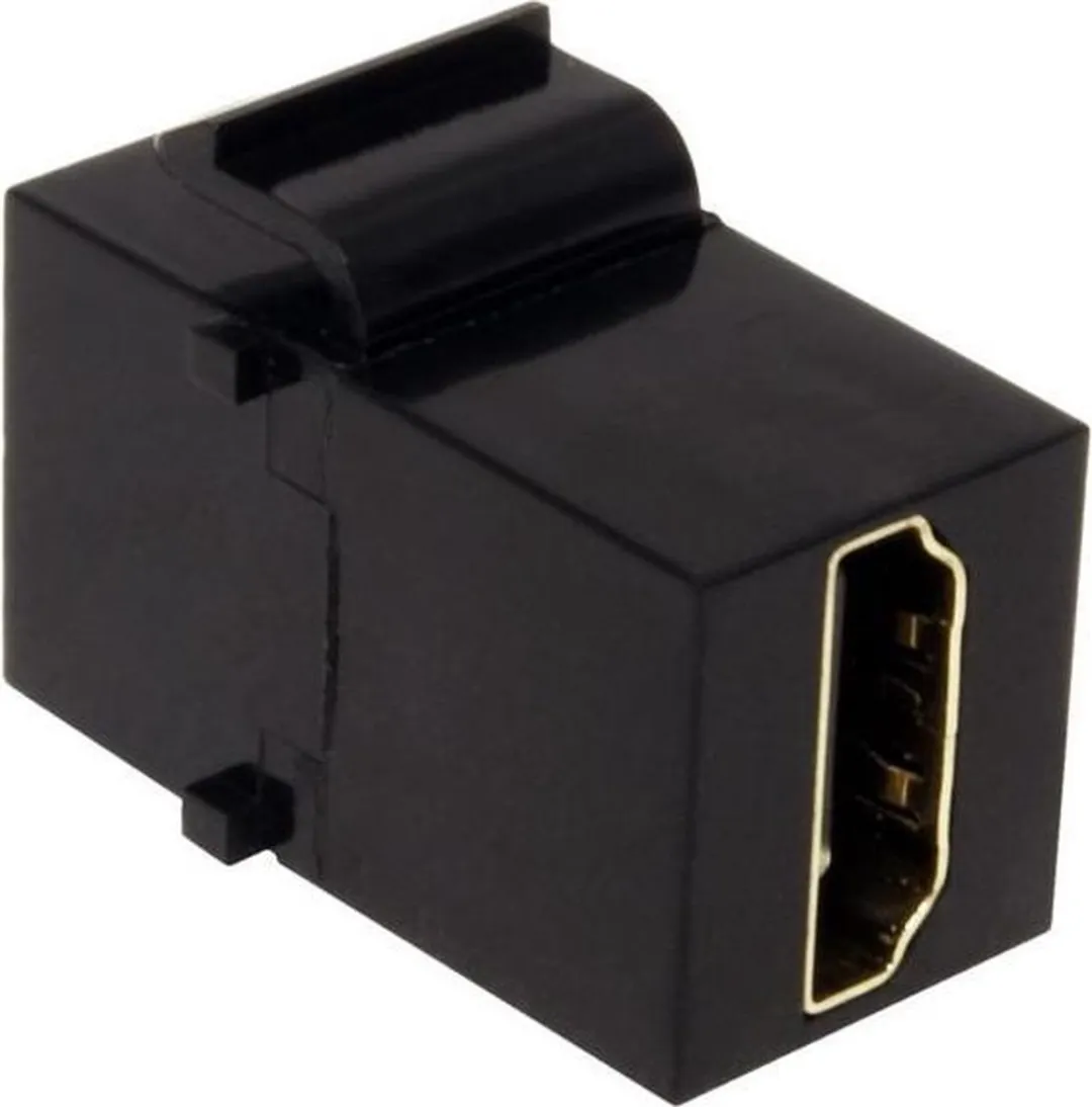 Value HDMI Keystone Module VALUE - Zwart