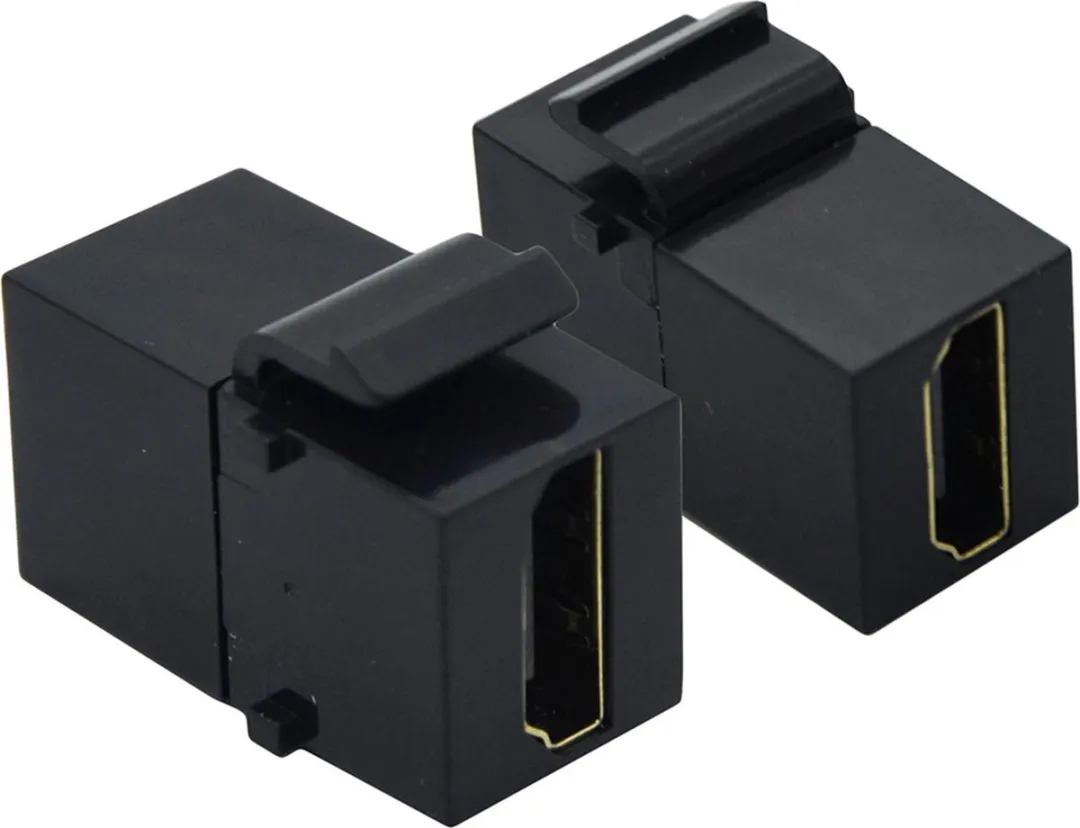 Value HDMI Keystone Module VALUE - Zwart