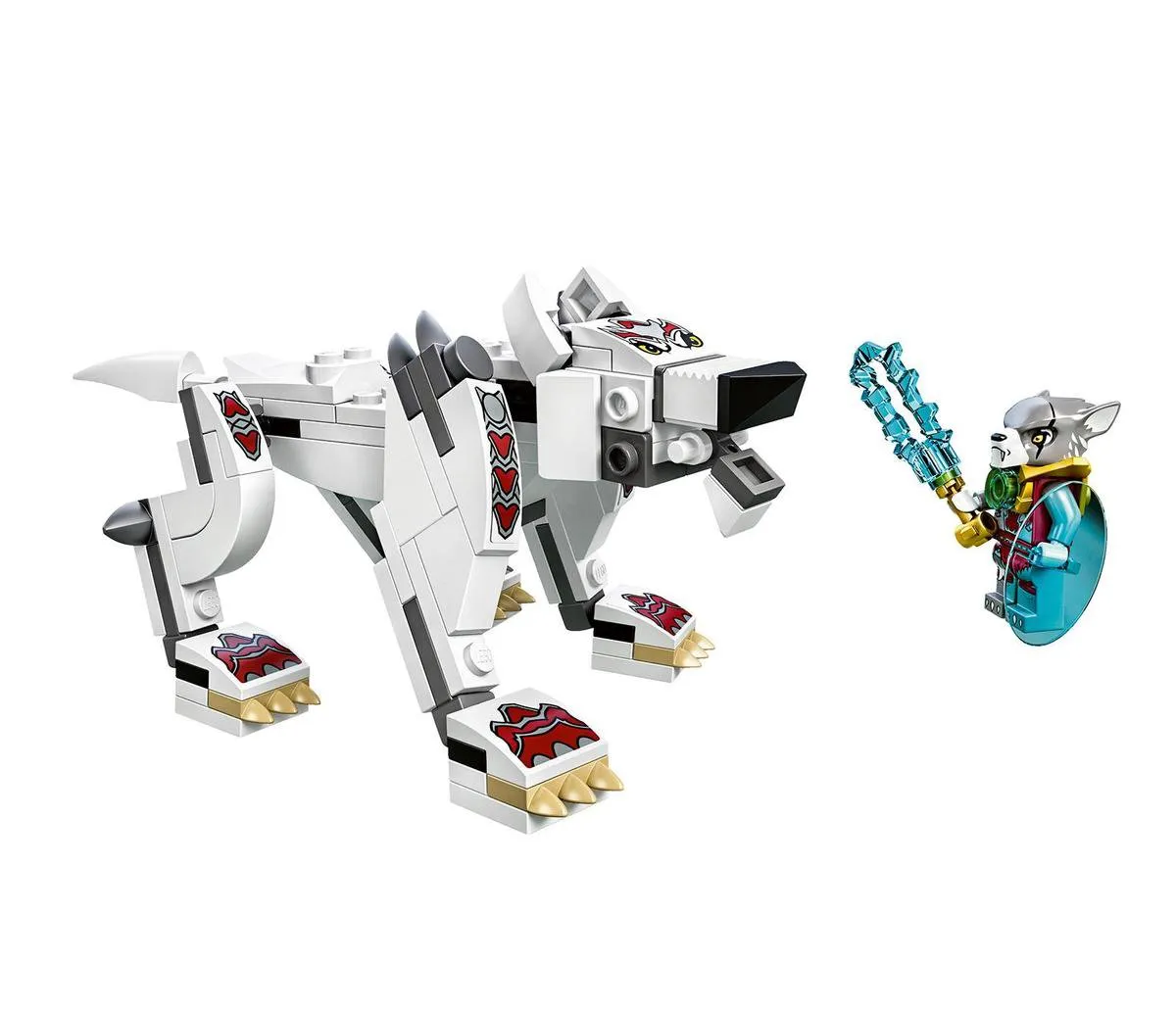 LEGO Chima Wolf Legendebeest 70127 - 110 Stukken
