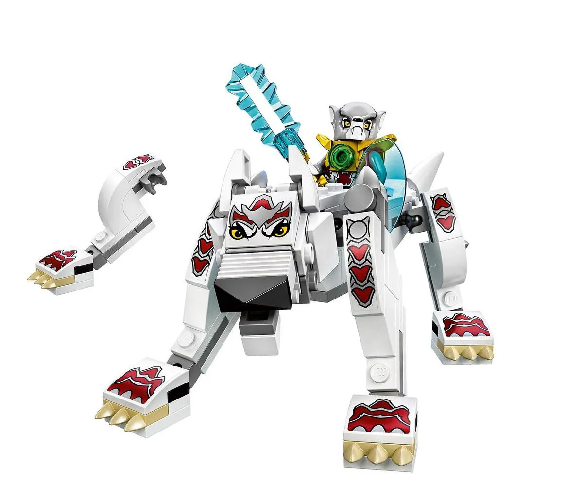 LEGO Chima Wolf Legendebeest 70127 - 110 Stukken