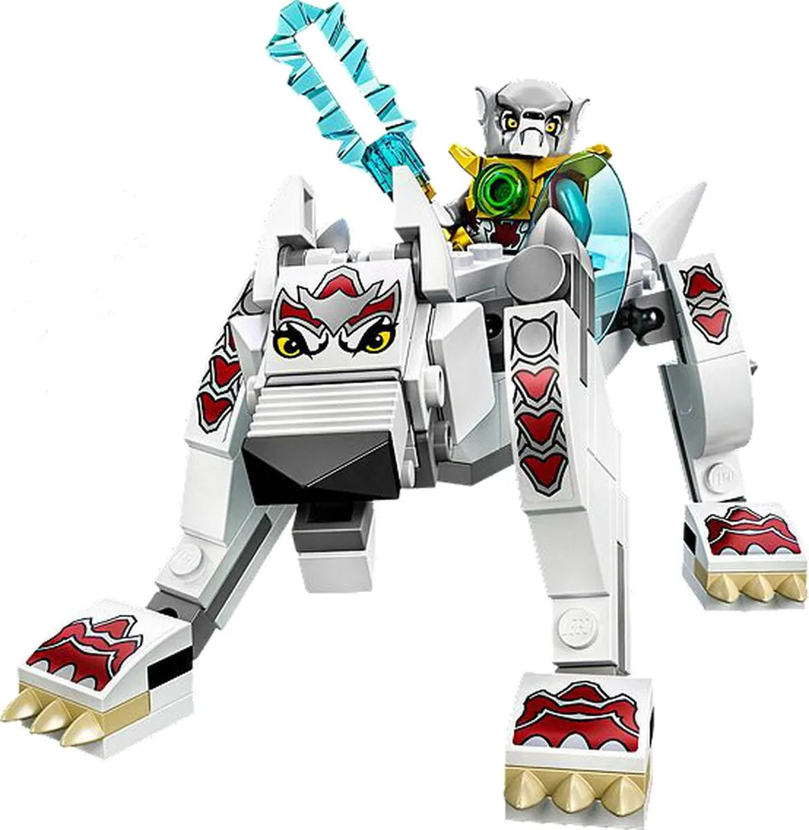 LEGO Chima Wolf Legendebeest 70127 - 110 Stukken