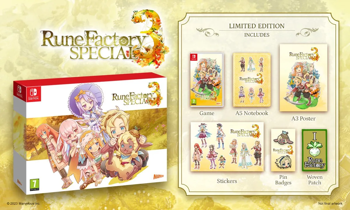 Mindscape Rune Factory 3 Special Limited Edition - Switch