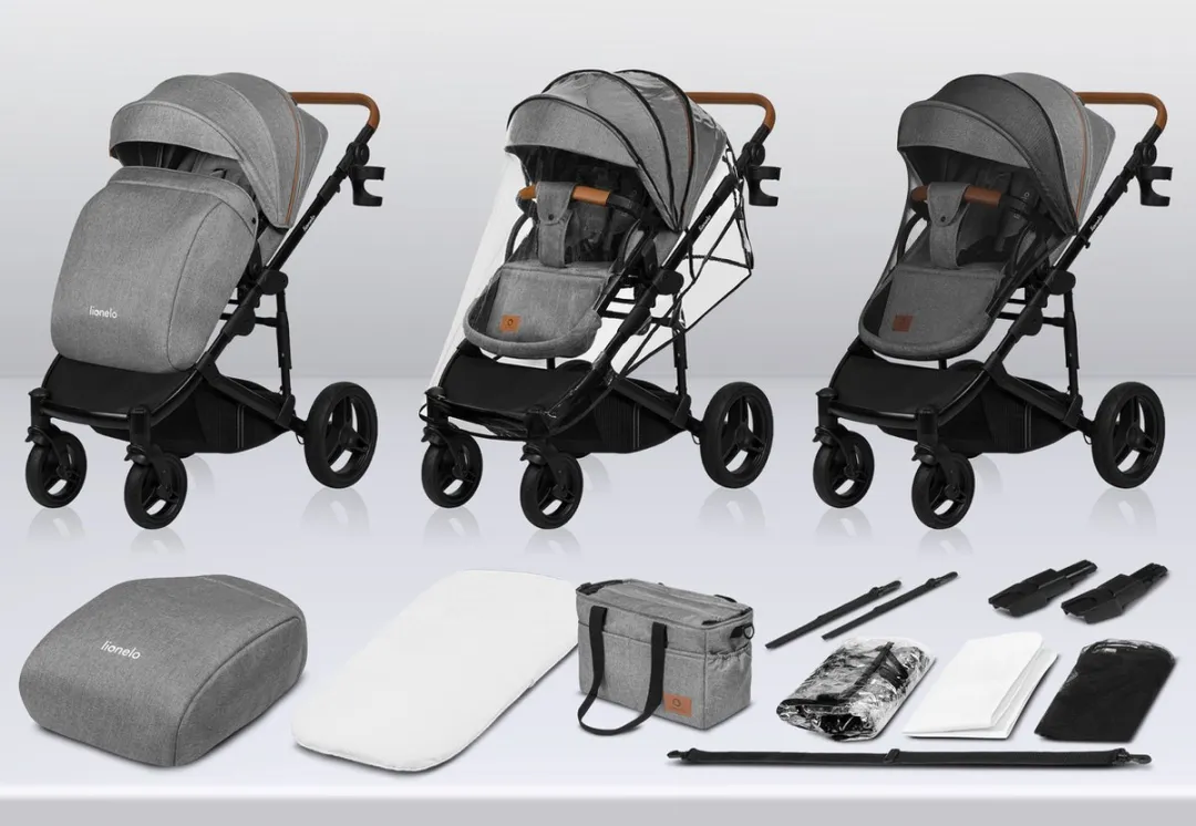 Lionelo Mari Tour Kinderwagen 2-in-1 - Grijs