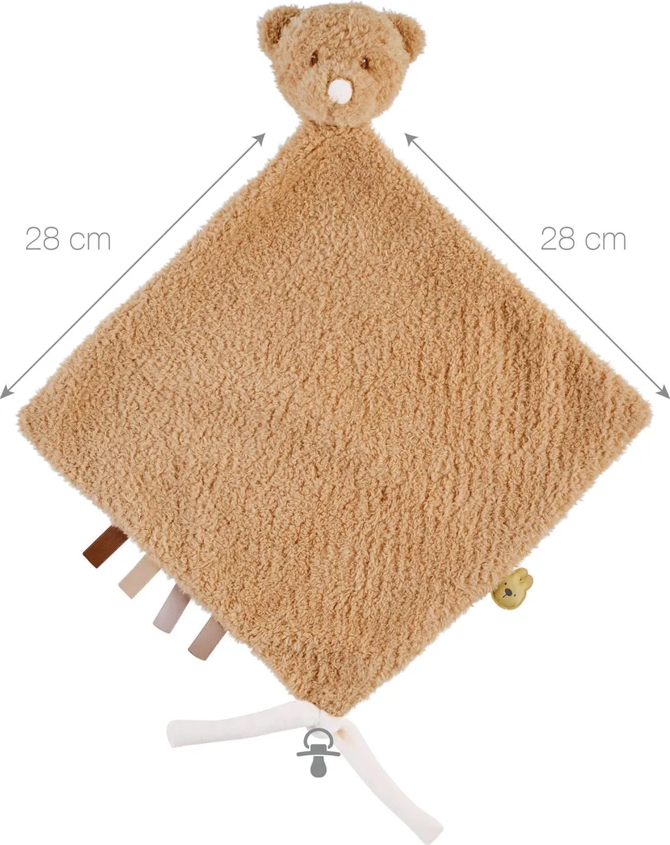 Nattou Teddy Maxi Knuffeldoekje Beer 35cm