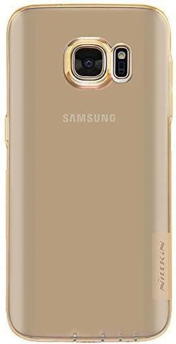 Nillkin Nature TPU Hoesje Samsung Galaxy S7 - Lichtbruin Transparant - afbeelding 6 van 6
